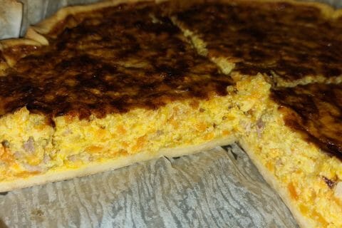 Cliquez pour zoomer ! Tarte courgettes et carottes Thermomix par mumu_11