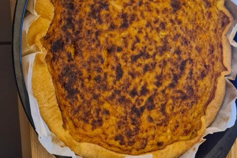 Cliquez pour zoomer ! Tarte courgettes et carottes Thermomix par mumu_11