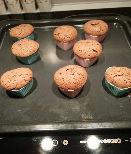 Cliquez pour zoomer ! Muffins aux deux chocolats Thermomix par fanfan060467