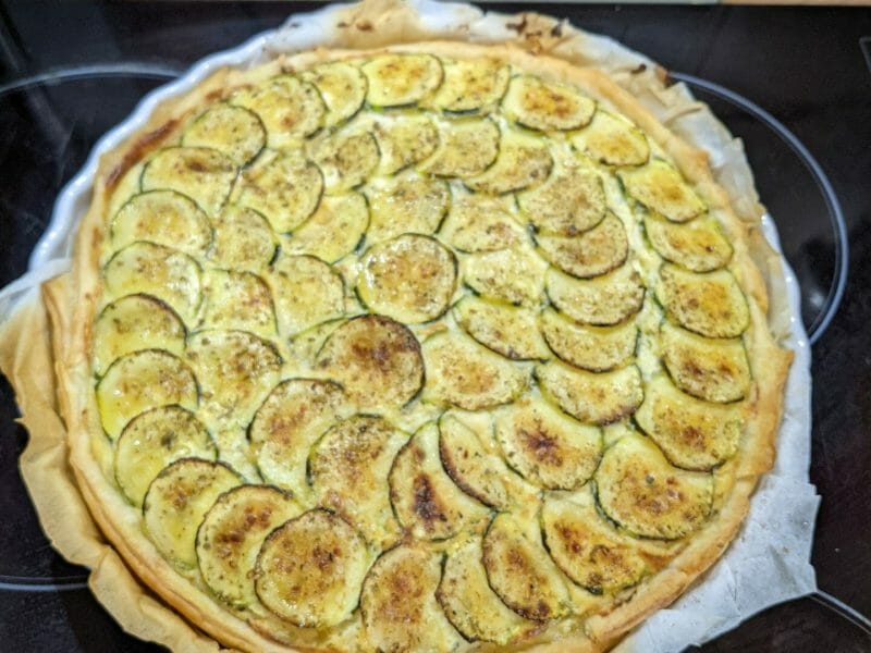 Cliquez pour zoomer ! Tarte courgettes et ricotta Thermomix par gwendoline_86