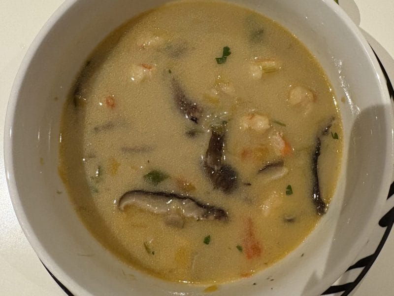 Cliquez pour zoomer ! Soupe thaï crevettes et lait de coco Thermomix par bawida