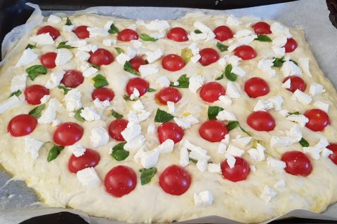 Cliquez pour zoomer ! Focaccia des Pouilles Thermomix par Marie Ta