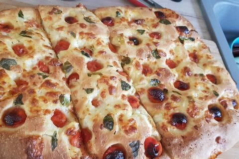Cliquez pour zoomer ! Focaccia des Pouilles Thermomix par Marie Ta