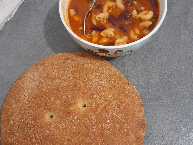 Cliquez pour zoomer ! Soupe aux haricots rouges et coquillettes Thermomix par amelamoulti