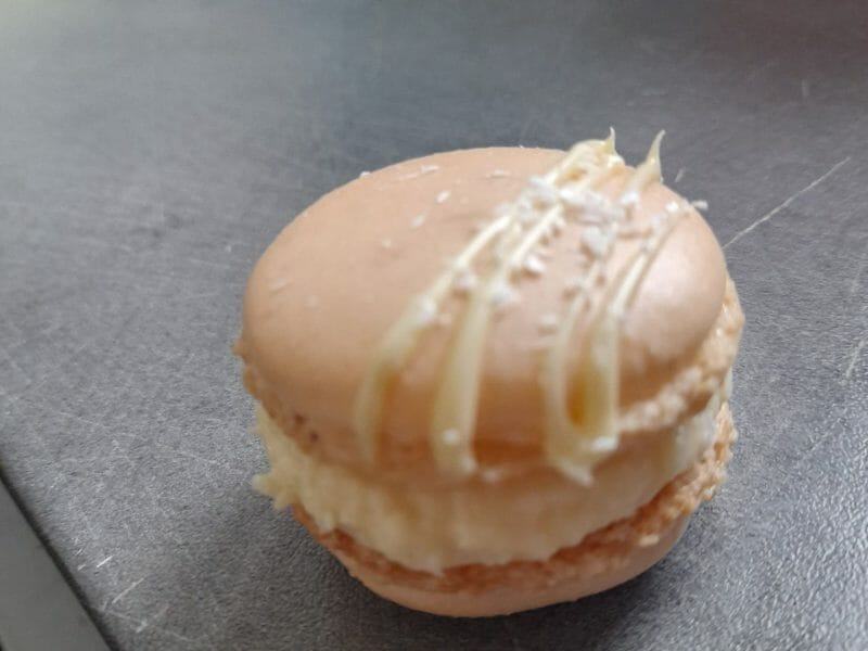 Cliquez pour zoomer ! Ganaches coco et fraise tagada pour macarons Thermomix par amelamoulti