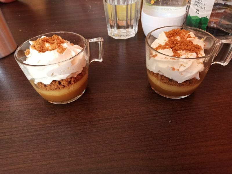 Cliquez pour zoomer ! Verrines pommes caramel et spéculoos Thermomix par stephanie_926