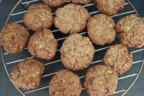Cliquez pour zoomer ! Biscuits aux flocons d’avoine et amandes Thermomix par delf_7