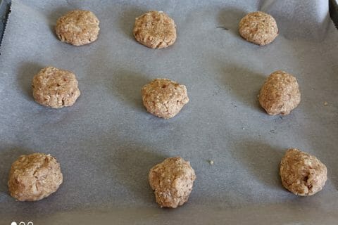 Cliquez pour zoomer ! Biscuits aux flocons d’avoine et amandes Thermomix par delf_7