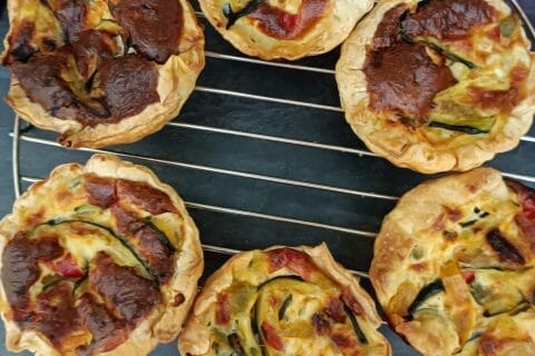 Cliquez pour zoomer ! Quiche poivrons et courgettes Thermomix par delf_7