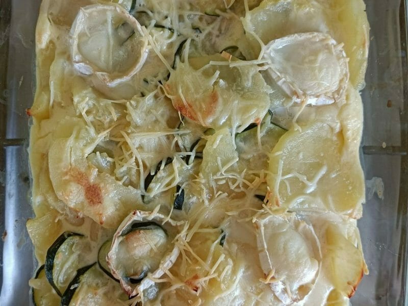 Cliquez pour zoomer ! Gratin de courgettes au chèvre Thermomix par delf_7