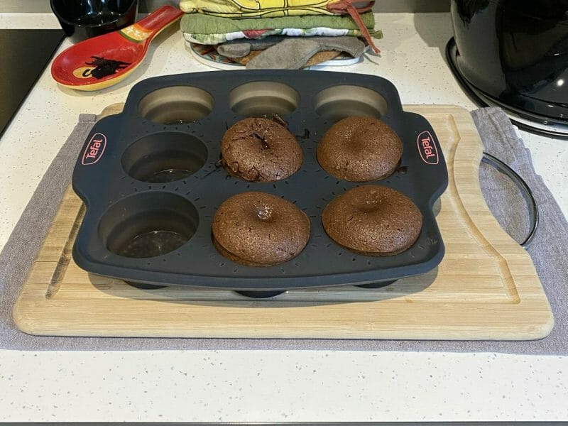 Cliquez pour zoomer ! Moelleux au chocolat cœur fondant Thermomix par stephlinfirmiere69