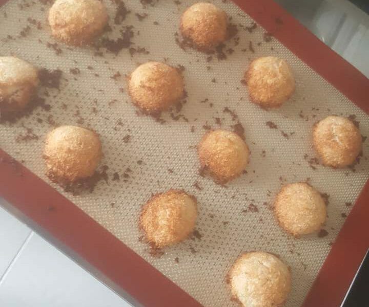 Cliquez pour zoomer ! Rocher coco (Congolais) Thermomix par Clarisse Queen