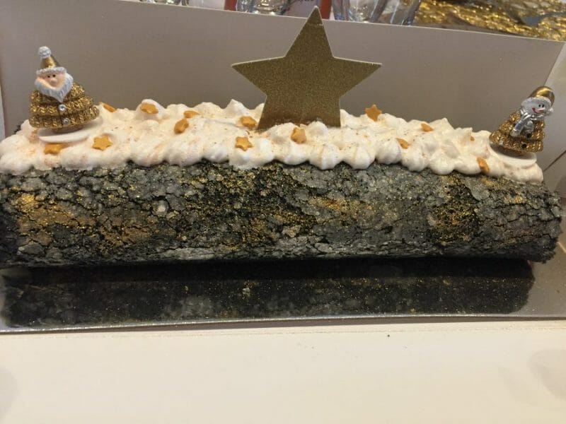 Cliquez pour zoomer ! Bûche au citron meringuée Thermomix par Mlecarole