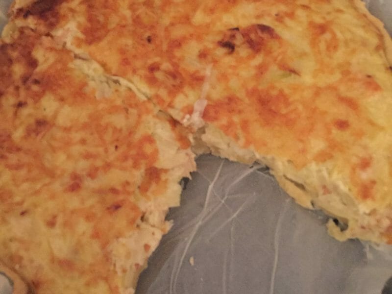 Cliquez pour zoomer ! Tarte aux poireaux Thermomix par Mlecarole