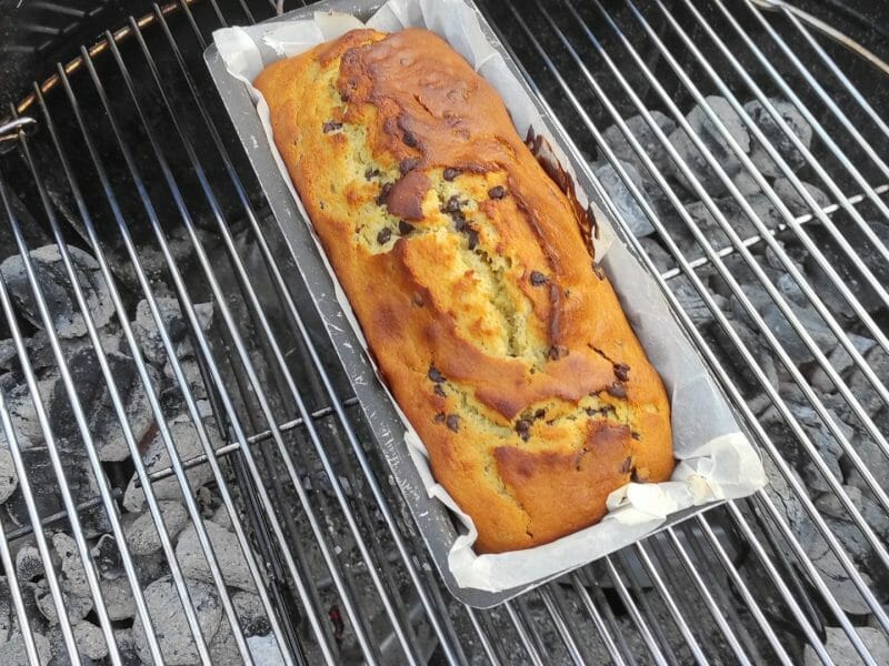 Cliquez pour zoomer ! Cake banane et pépites de chocolat Thermomix par tintin915