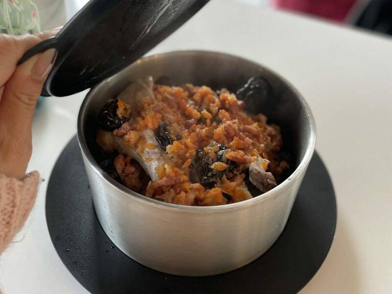 Cliquez pour zoomer ! Lapin aux pruneaux Thermomix par celinett