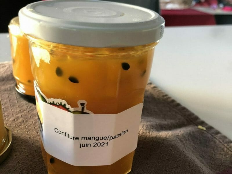 Cliquez pour zoomer ! Confiture de mangues et fruits de la passion Thermomix par celinett