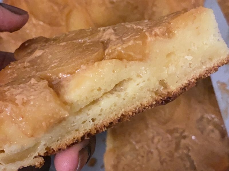 Cliquez pour zoomer ! Gâteau renversé aux pommes caramélisées Thermomix par Diamant