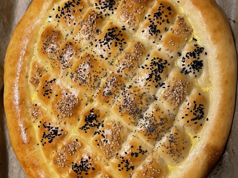 Cliquez pour zoomer ! Pain turc (pain pide) Thermomix par charazed