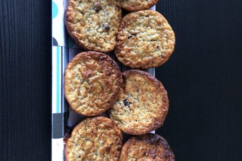 Cliquez pour zoomer ! Gâteau de flocons d’avoine à la banane Thermomix par Morgane126