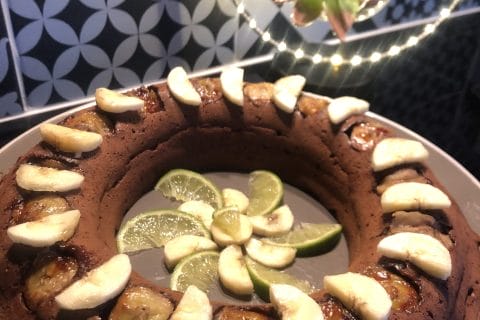 Cliquez pour zoomer ! Brownie fondant choco-banane Thermomix par Morgane126