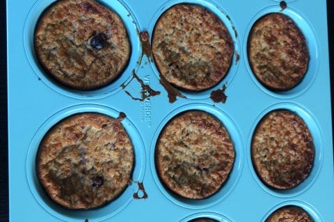 Cliquez pour zoomer ! Gâteau de flocons d’avoine à la banane Thermomix par Morgane126