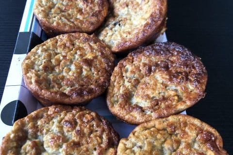 Cliquez pour zoomer ! Gâteau de flocons d’avoine à la banane Thermomix par Morgane126