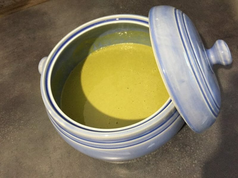 Cliquez pour zoomer ! Velouté de brocoli et feta Thermomix par Gaspesie