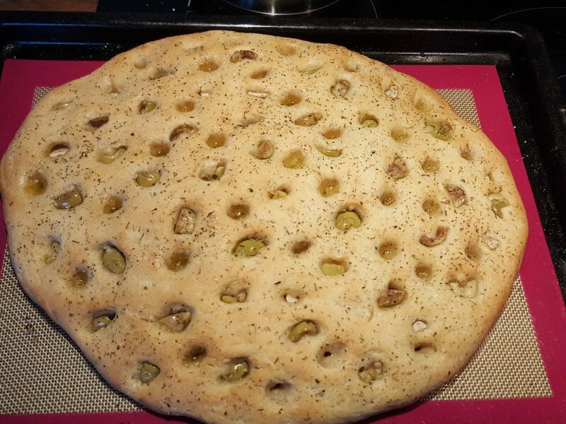 Cliquez pour zoomer ! Focaccia Thermomix par elisetcedric