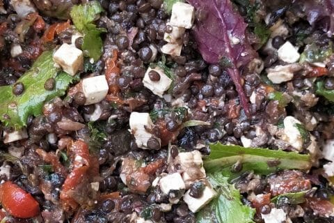 Cliquez pour zoomer ! Salade de lentilles à la grecque Thermomix par elisetcedric