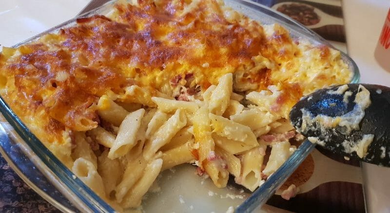 Cliquez pour zoomer ! Gratin de fusilli au jambon Thermomix par Antoine34
