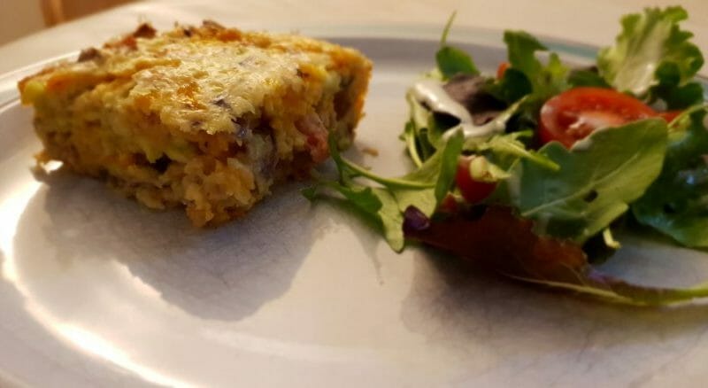 Cliquez pour zoomer ! Zucchini slice – Pain de courgettes australien Thermomix par Antoine34