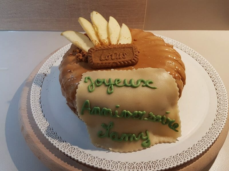 Cliquez pour zoomer ! Crémeux pommes spéculoos Thermomix par macojo