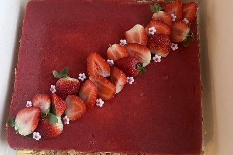 Cliquez pour zoomer ! Bavarois aux framboises Thermomix par vanessa_sns