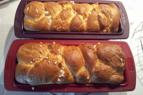 Cliquez pour zoomer ! Brioche tressée à la mie filante Thermomix par Atchoum101