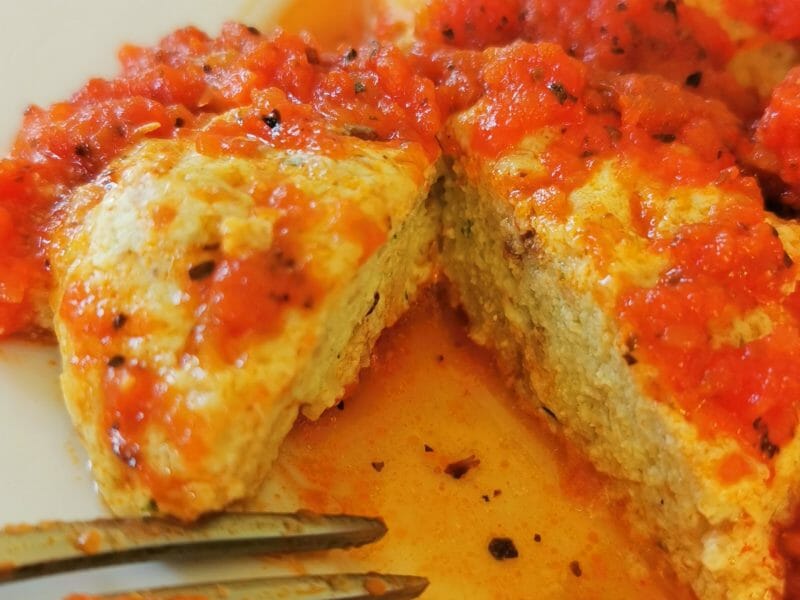 Cliquez pour zoomer ! Boulettes de ricotta sauce tomate Thermomix par moontm5