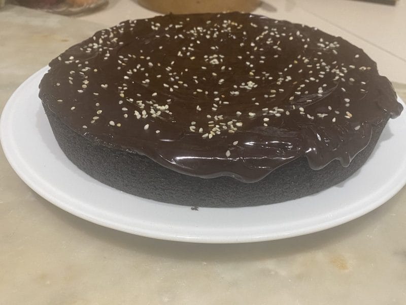 Cliquez pour zoomer ! Gâteau au chocolat végan Thermomix par cesse_jd