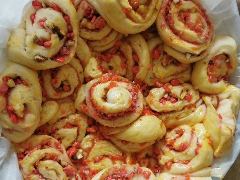Cliquez pour zoomer ! Brioche aux pralines roses Thermomix par gou3t_36