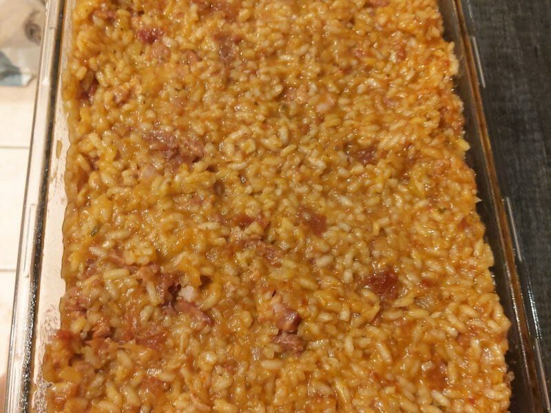 Cliquez pour zoomer ! Gratin de riz façon pizza Thermomix par magali_235