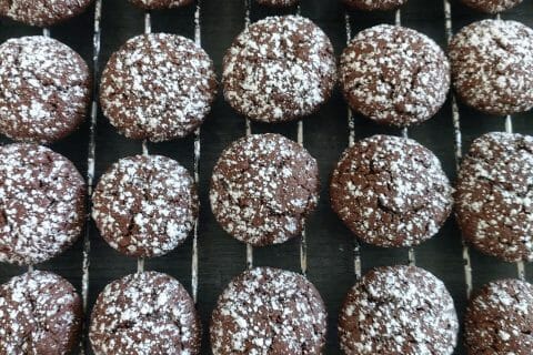 Cliquez pour zoomer ! Petits craquelés choco-menthe Thermomix par magali_235