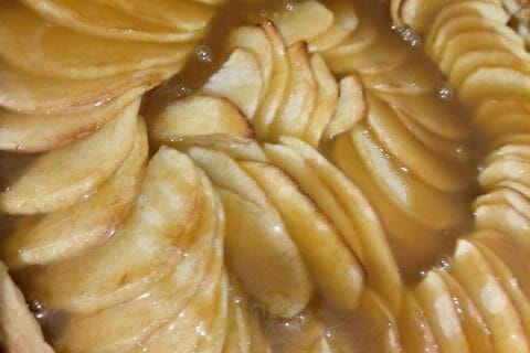 Cliquez pour zoomer ! Tarte pom’pote et caramel beurre salé Thermomix par magali_235