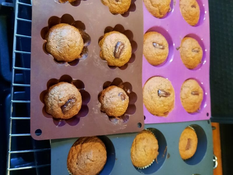 Cliquez pour zoomer ! Muffins à la banane Thermomix par mam_37