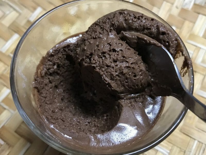 Cliquez pour zoomer ! Mousse au chocolat magique Thermomix par Marie Pierre