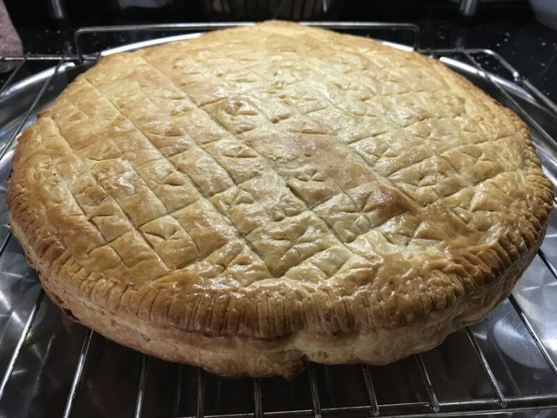 Cliquez pour zoomer ! Galette des rois à la frangipane Thermomix par Marie Pierre