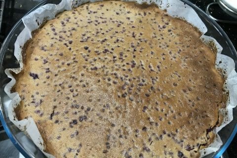 Cliquez pour zoomer ! Clafoutis aux framboises Thermomix par Marie Pierre