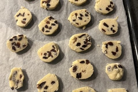 Cliquez pour zoomer ! Sablés aux raisins secs et au rhum Thermomix par Laurent