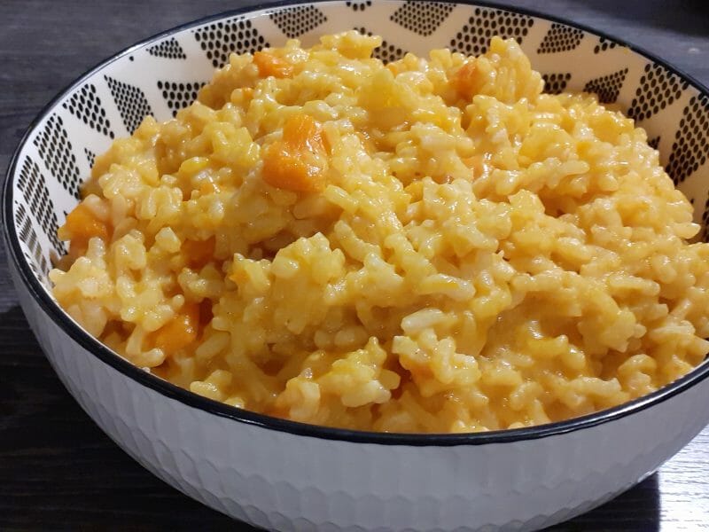 Cliquez pour zoomer ! Risotto au potimarron Thermomix par Sarinette17