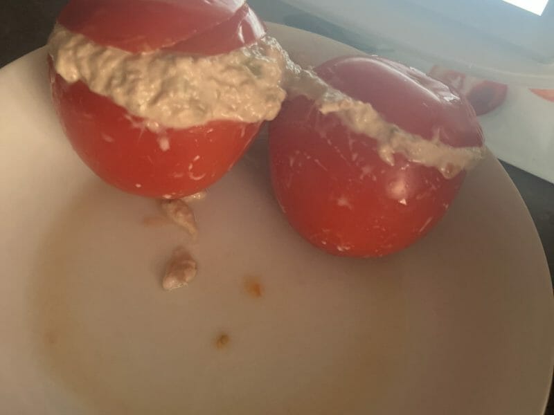 Cliquez pour zoomer ! Tomates farcies au thon Thermomix par 💜patricia💜Anthony💜