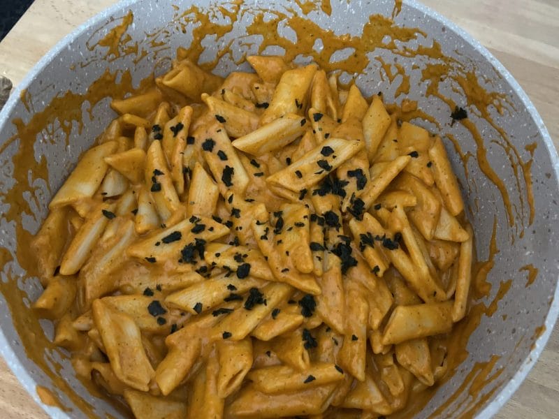 Cliquez pour zoomer ! Pâtes sauce rosée ail et basilic Thermomix par 💜patricia💜Anthony💜