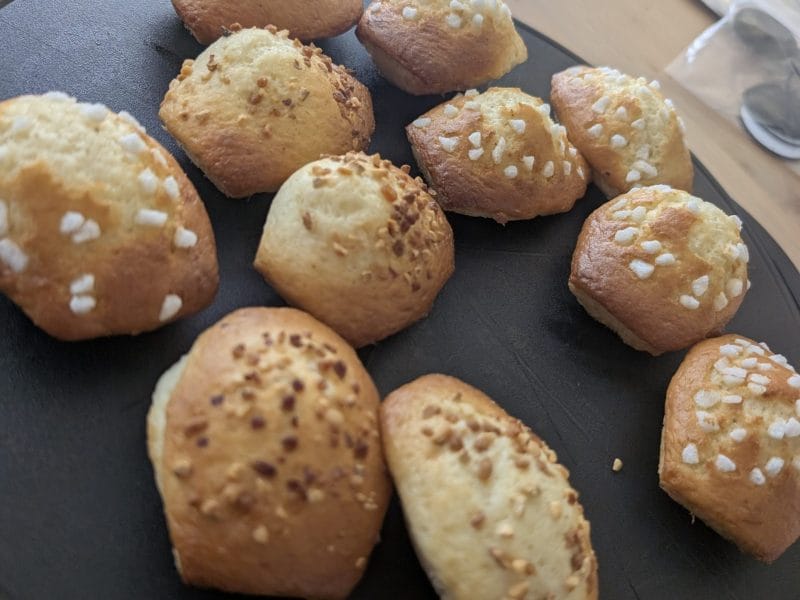 Cliquez pour zoomer ! Madeleines au yaourt Thermomix par Etamot